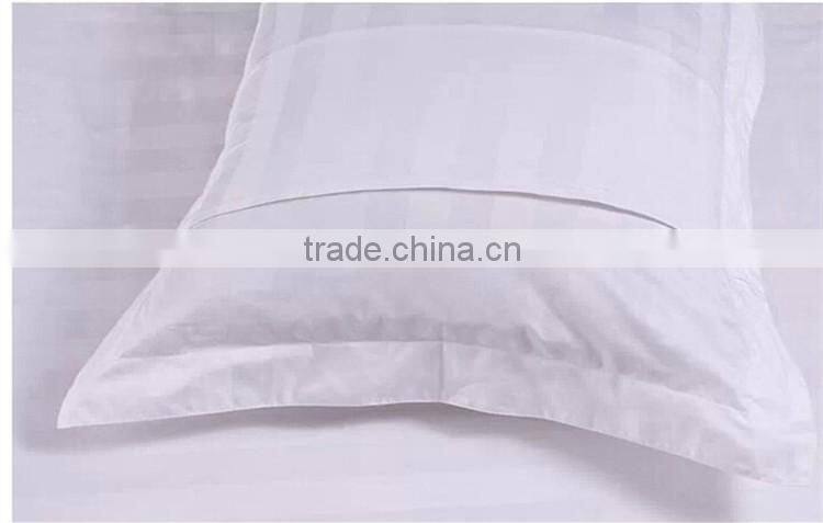 Wholesale cheap 3cm stripe large plain dyed Pillow shells case