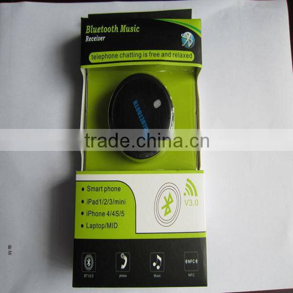 fashional wireless mini bluetooth receiver used for smart phone MID and laptop