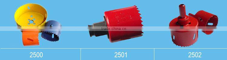 4 pcs plastic blister carbon steel hole saw