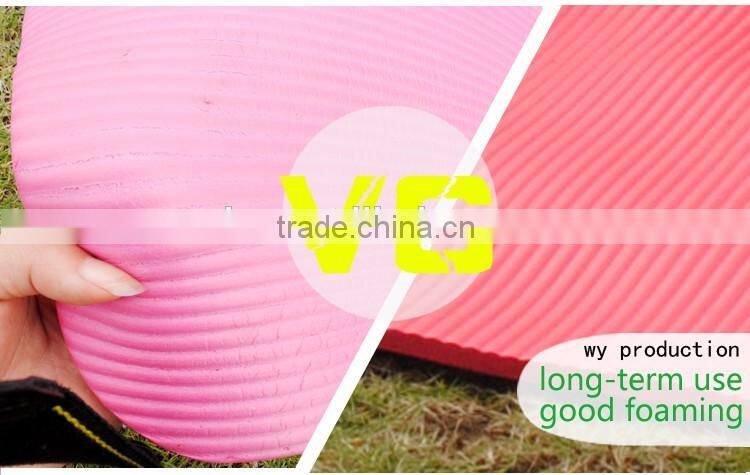 Manufacturer OEM Mats For Sports Yoga & Pilate Type NBR Yoga Mat 12mm