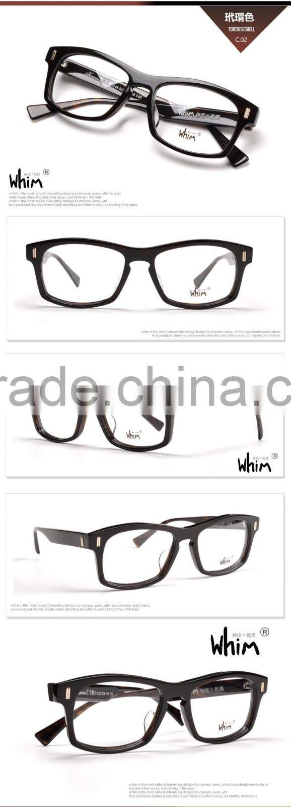 WHIM new product optical frame made in china acetate glasses frame