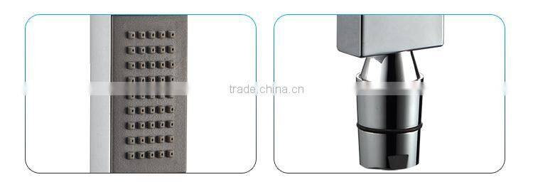 Multi Function Rainfall Shower Head Durable Brass Bathroom Shower