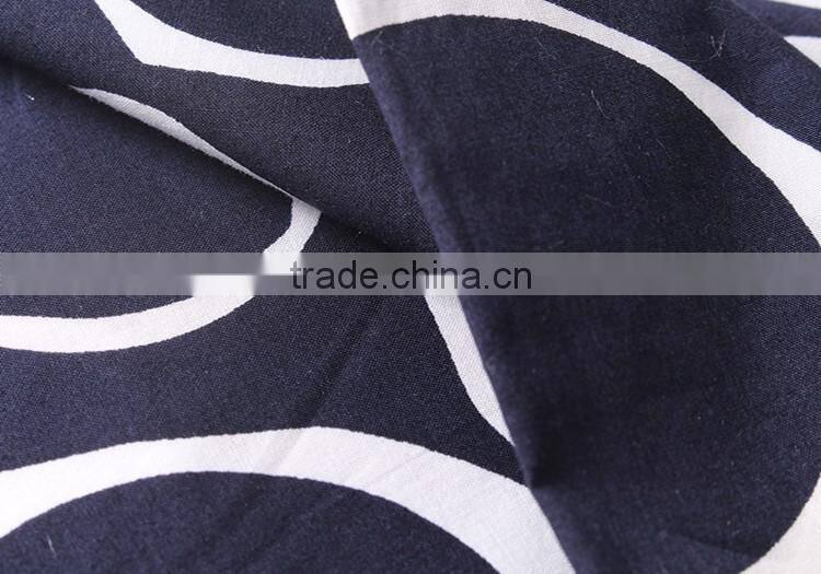 New digital design 60*60 cotton fabric printed wholesale for making garment