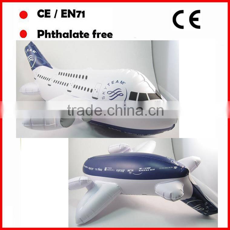 2016 High quality cheap inflatable airplane with logo