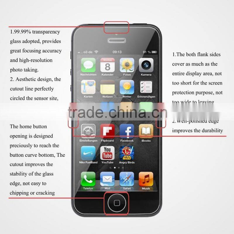Keno Wholesale Transparent For iPhone Toughened Glass Membrane