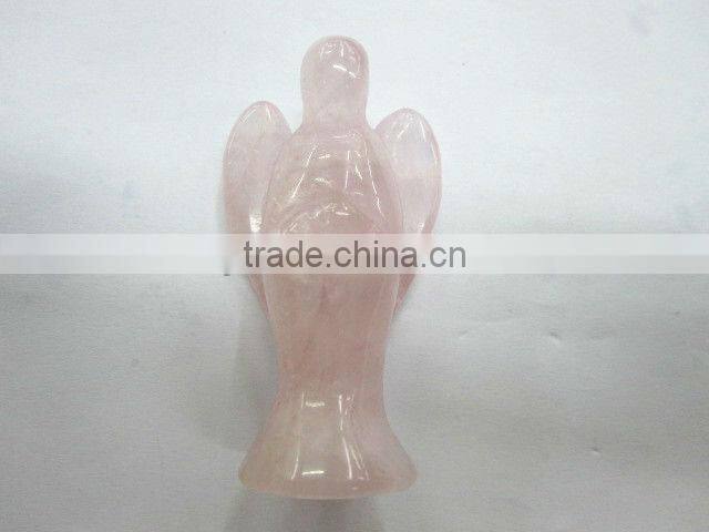 50mm Rose quartz angel wholesale