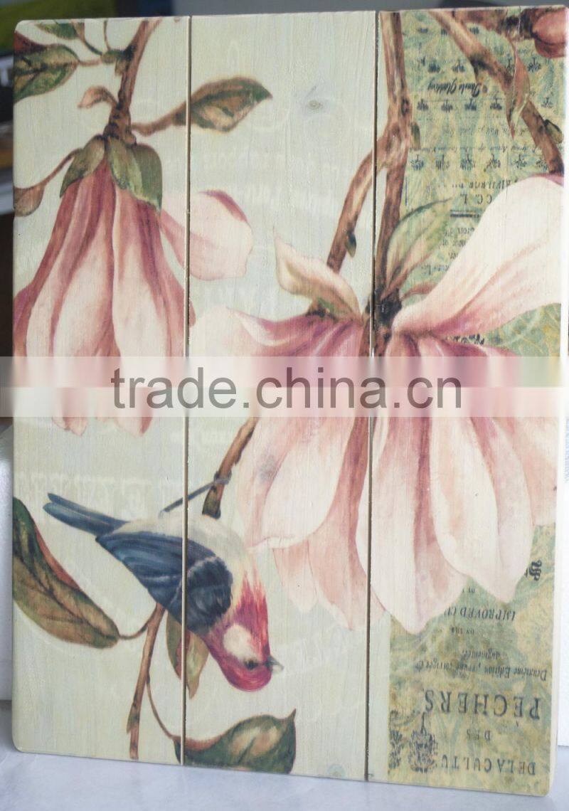 Wooden Picture frame printed with customized paintings