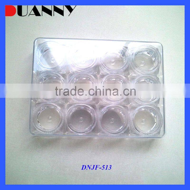 5g Square Cosmetic PS Jar Packaging,5g Square PS Jar