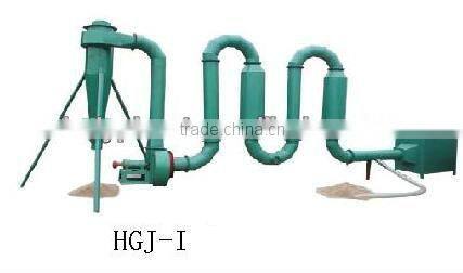 Sawdust dryer for biomass briquetting, pelleting equipment