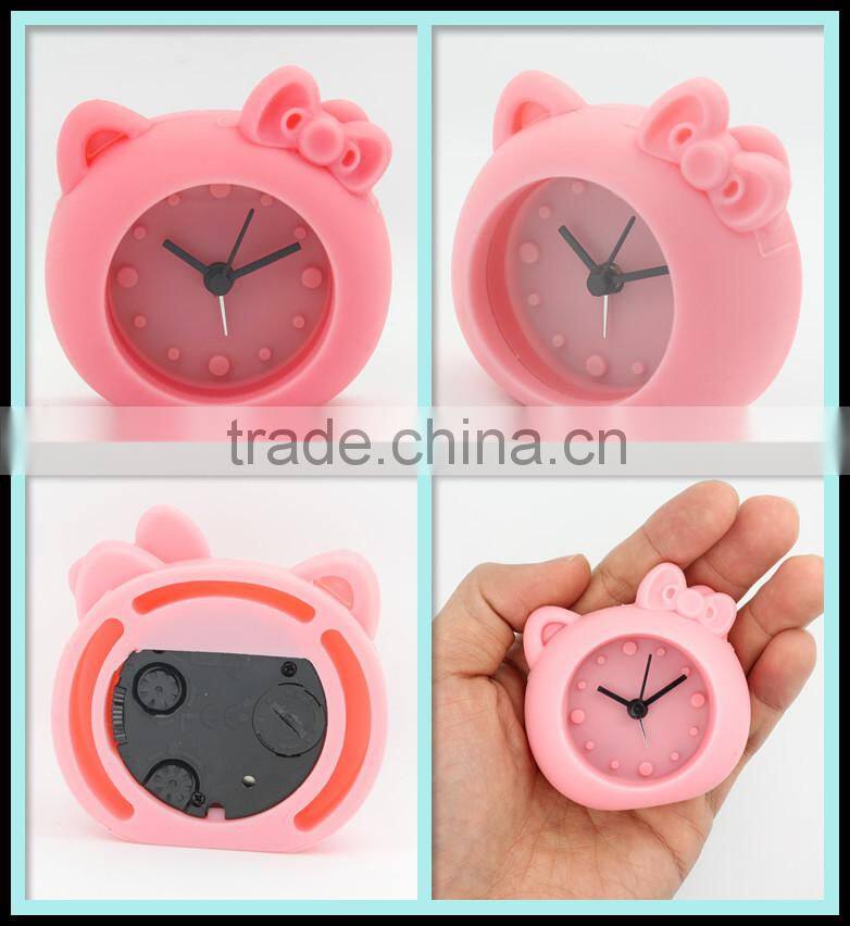 Most popular best selling wholesale custom silicone table clock