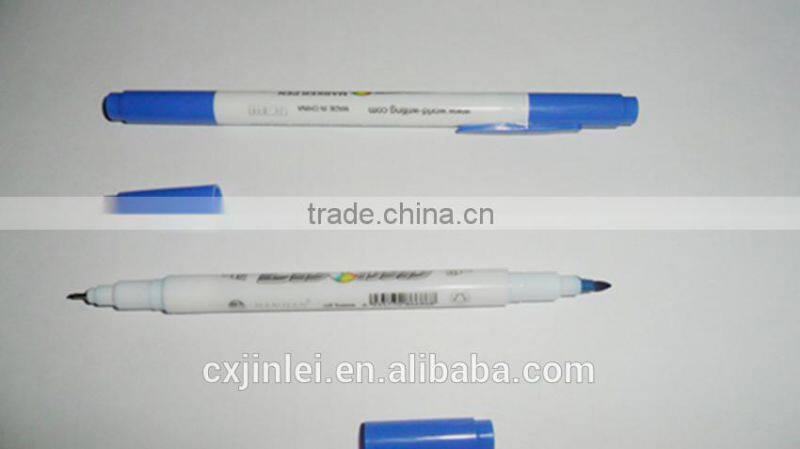 Double marker pen