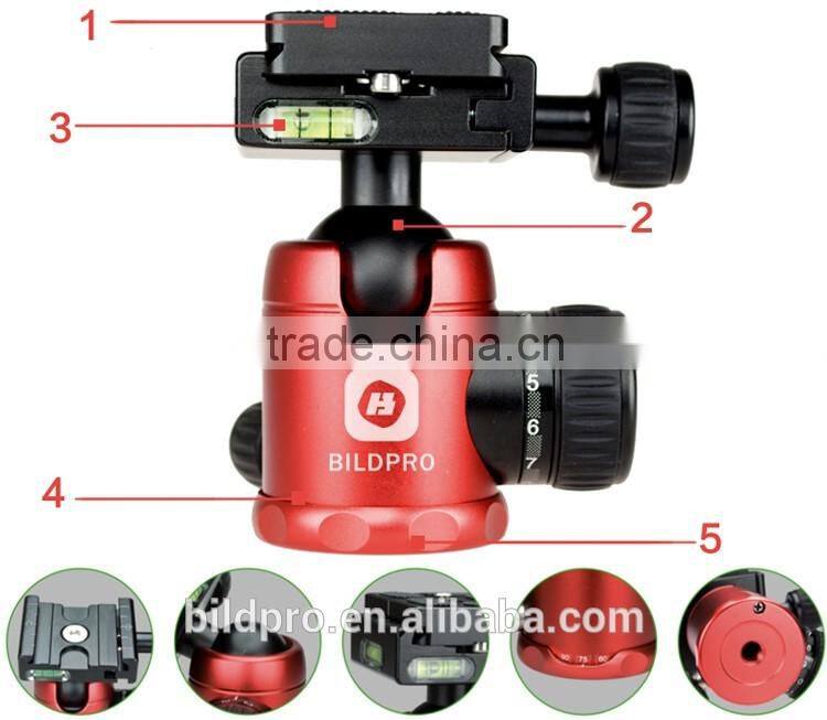 BILDPRO AK-285 Best Products Aluminum Camera Tripod Professional Video Stand Heavy Load Capacity