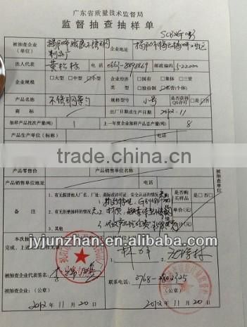 Cheap chopsticks and spoon sets made in China ( With blue flower stick on)