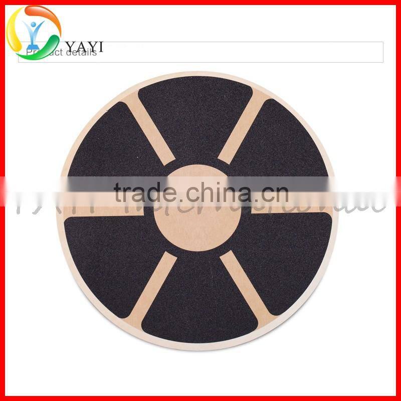 Stability Trainer Round Wood Wobble Balance Board