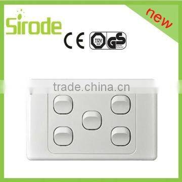 Smart Modern Home Houshold Electrical Clipsal Push Button Socket Switch