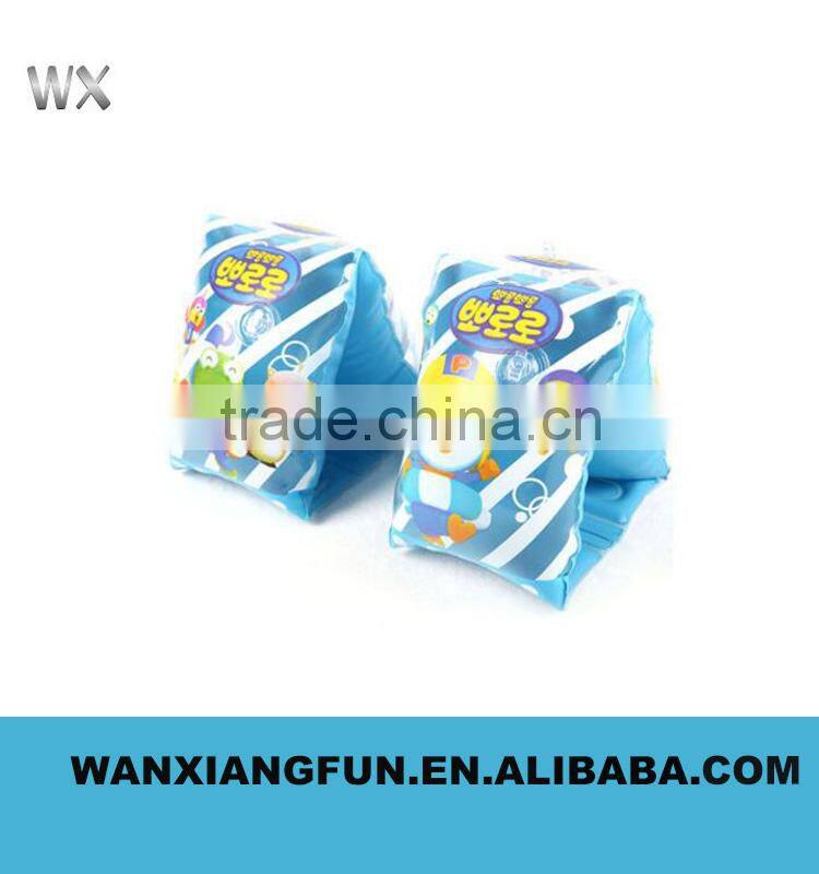 2016 Best selling various PVC inflatable swimming arm bands inflatable baby swim ring