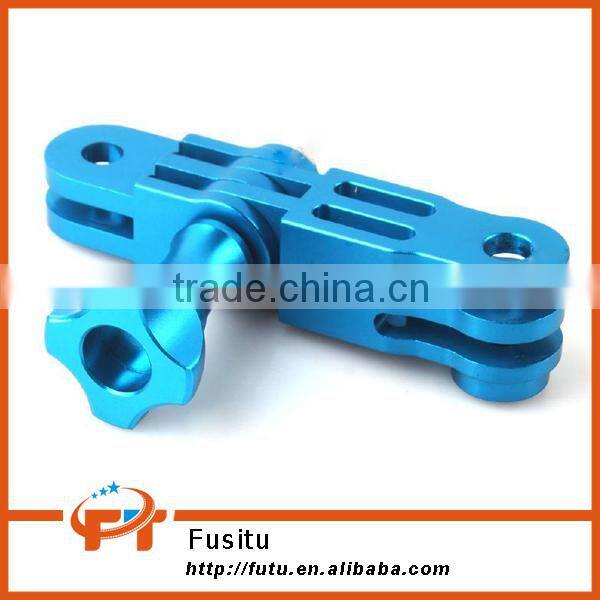 Colorful TMC CNC Aluminum Three-way Pivot Arm Mount Adapter Set for Gopro Hero 2/3/3+