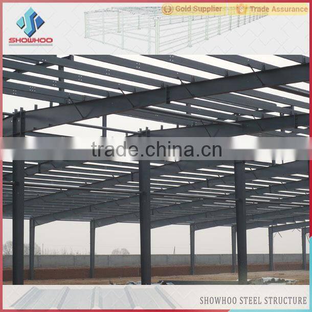 construction building greenhouse galvanized steel frame steel structure warehouse kit