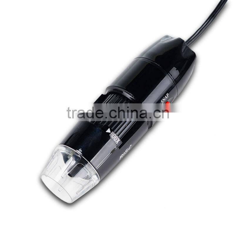 20x - 800x 2MP USB Digital Microscope Endoscope Video Camera Magnifier Lift Tray
