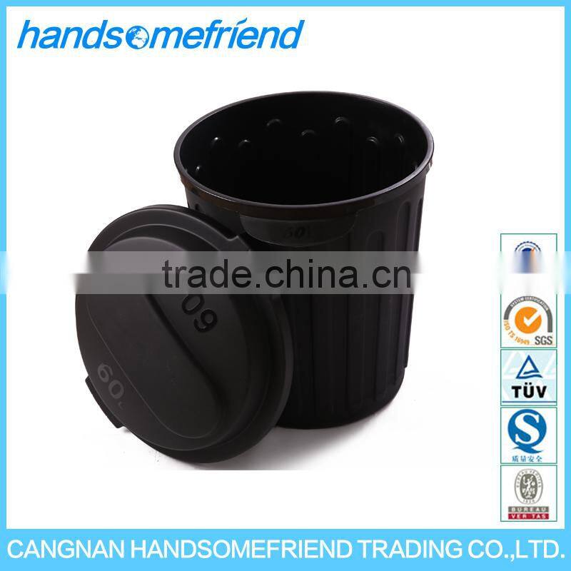 60 liters plastic garbage bin,garbage container,garbage container