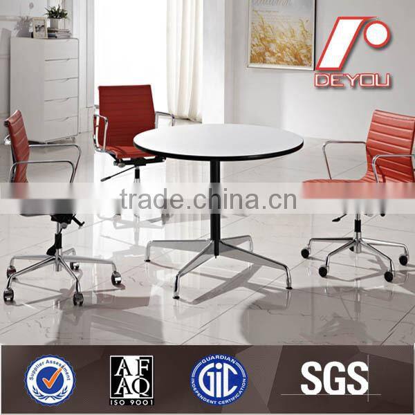round table, conference table white, modern round conference table CT-608