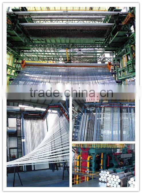round shape extruded aluminium profiles