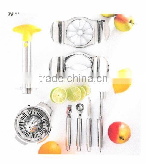 ABS handle stainless steel blade banana cutter / banana slicer / fruit slicer