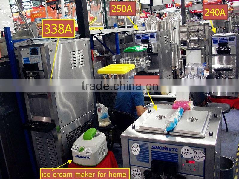 Household soft ice cream making machine/yogurt frozen machine (Skype:nikkiwoo88)