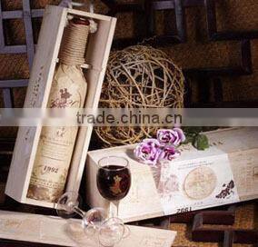 JINLINYUAN direct sale wooden wine box with 2 bottle,welcome to order