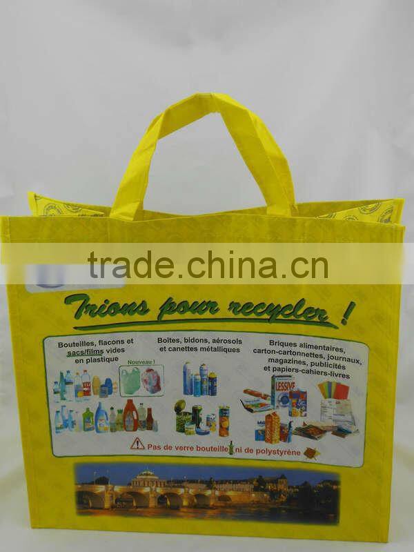 ZH1005R-PET designer shopping plastic bags