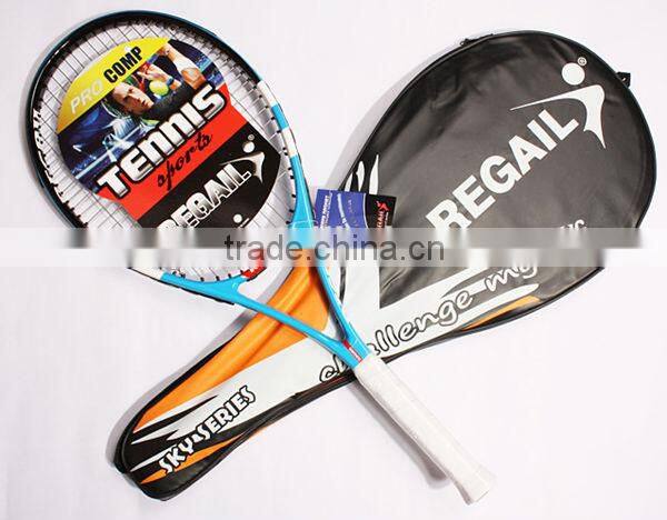 Newly composite graphite tennis racket with 100% carbon fiber