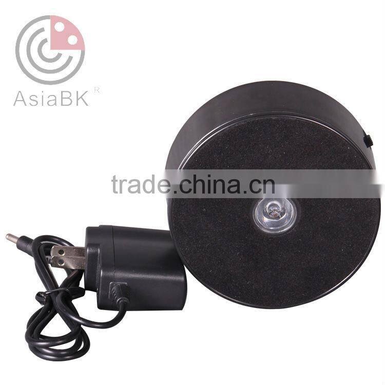 dia10cm--battery powered LED display base/holder urntablefor photography props 3d scanning Christmas tree rotating display and m