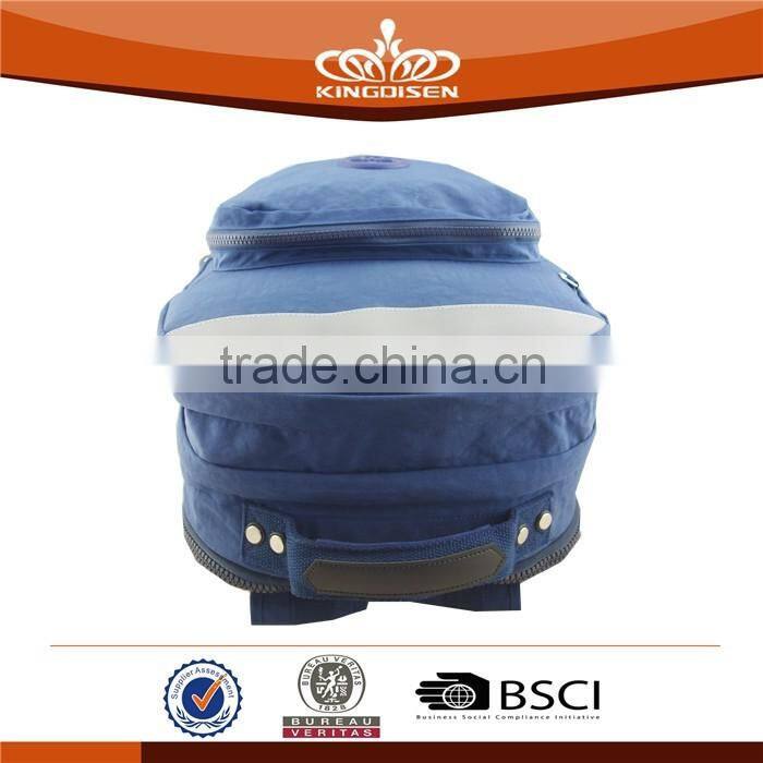 Large capacity durable washer wrinkle fabric computer backpack