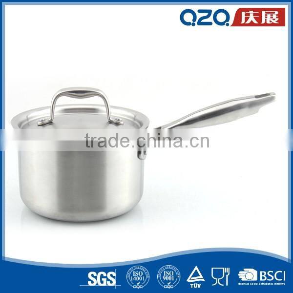 Best quality kitchenware Multi-Ply Clad Stainless-Steel Cookware Set