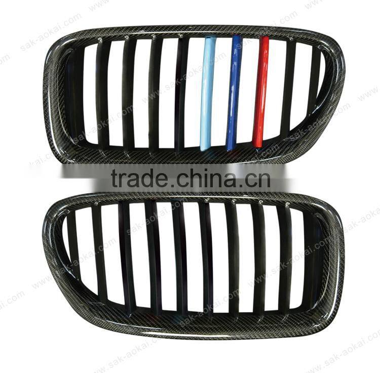 Auto grille for F18 with carbon fiber