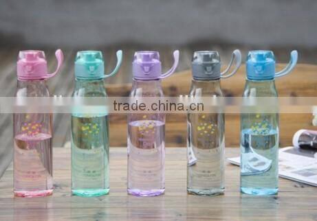 High Quality plastic sport water bottle , plastic drinking water bottle, Gift cups