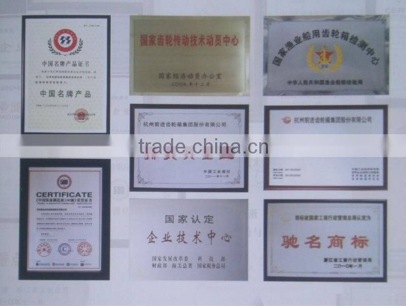 China Advance small gear reduction boxes HC65