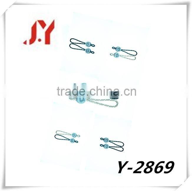 Fashion Slider glow cord Zipper Pullers For Apparel