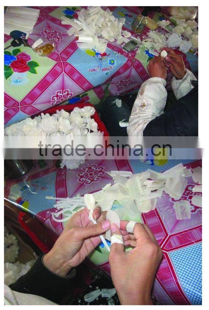 handmade sola wood flower