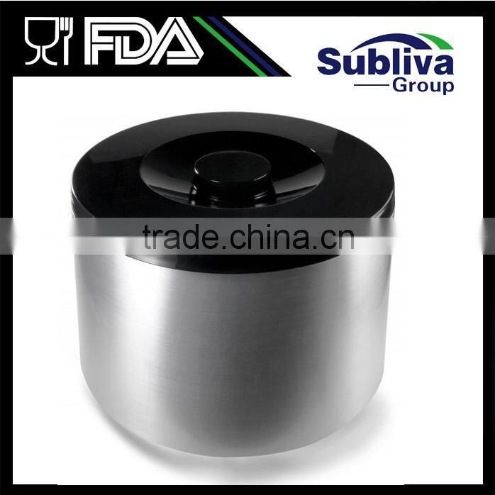 Foil Wrapped 10.0L Plastic Nightclub Large Ice Bucket Promotional, Bacardi Champagne Ice Bucket Oval