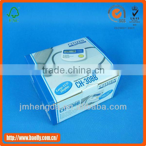 High quality folding standard export corrugated carton paper box design