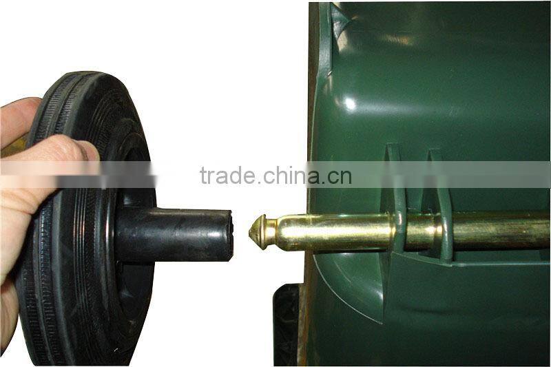 Rubber wheels 8 inch for waste bin wheel for trash bin