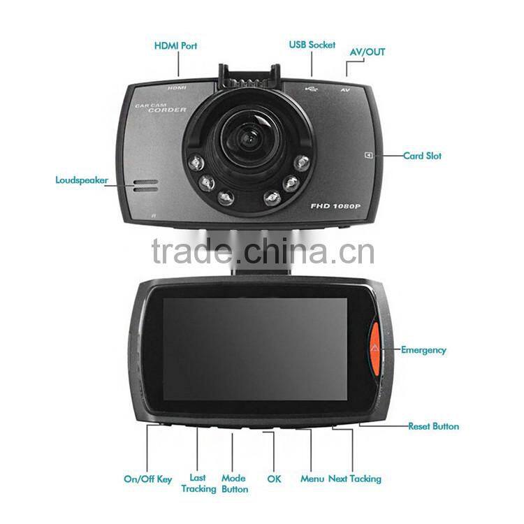Trade Assurance Car Black Box Factory Chipset Novatek 96220 Full HD 1080P H.264 DVR