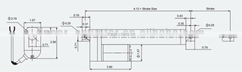 12v small linear actuator