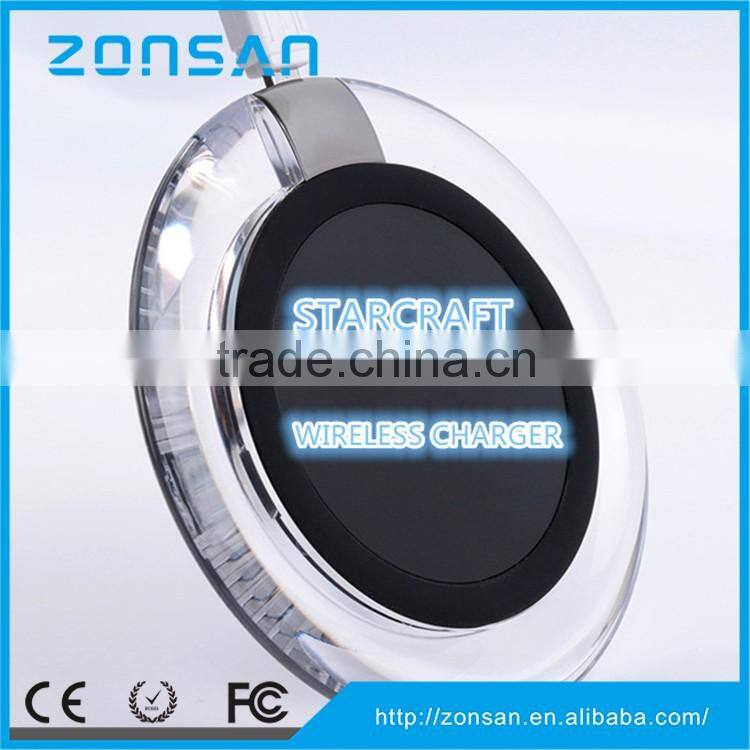 CE,RoHS,FCC Approved qi wireless phone charger receiver card for iphone,Samsung and Android micro usb port phones