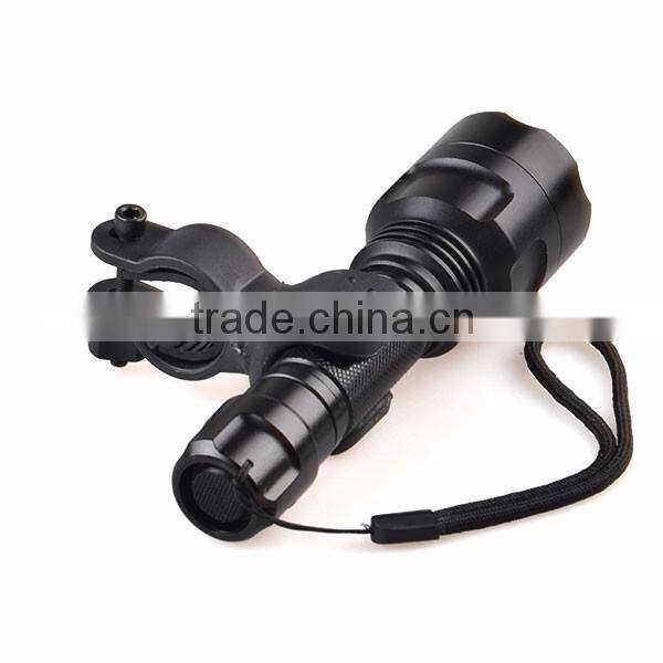 C8 1200LM Mountain Bicycle Flashlight XM-L T6 Bicycle LED Light with Rear Light Set