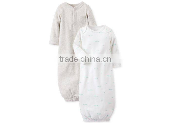 Newborn Baby Clothes Boys Casual Long Sleeve 100% Cotton Sleep Romper
