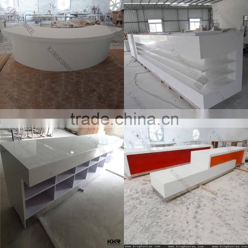 office furniture front desk reception counter for salon