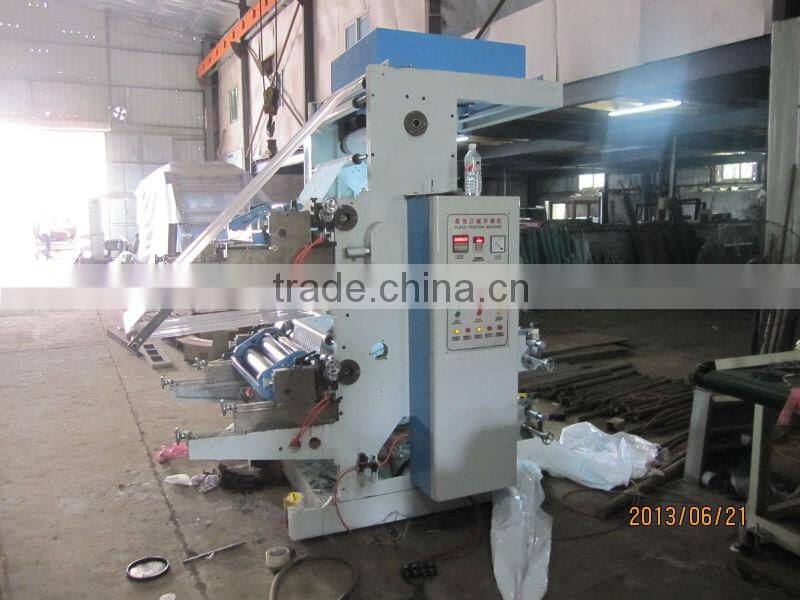 HERO BRAND High speed 2 color PE film flexo printing machine price