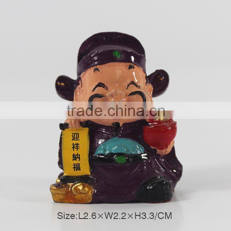 Chinese God of Wealth Figurine Custom Buddha Bobble Head
